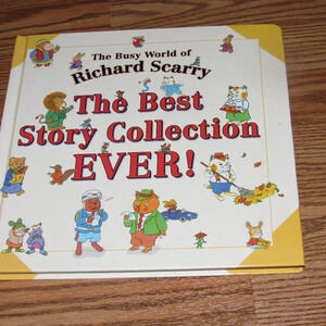 The Busy World of Richard Scarry Book~5 stories